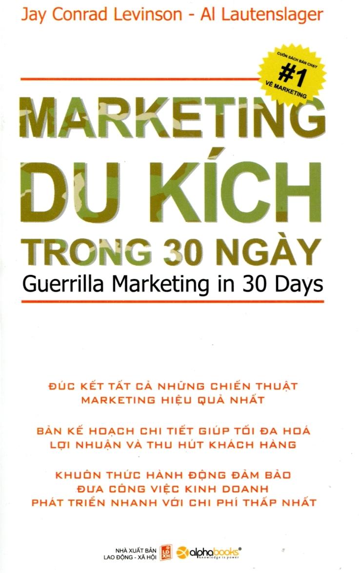 Marketing Du Kích Trong 30 Ngày - Jay Conrad Levinson