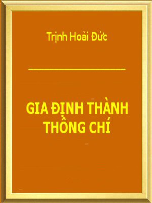 Gia Định Thành Thông Chí