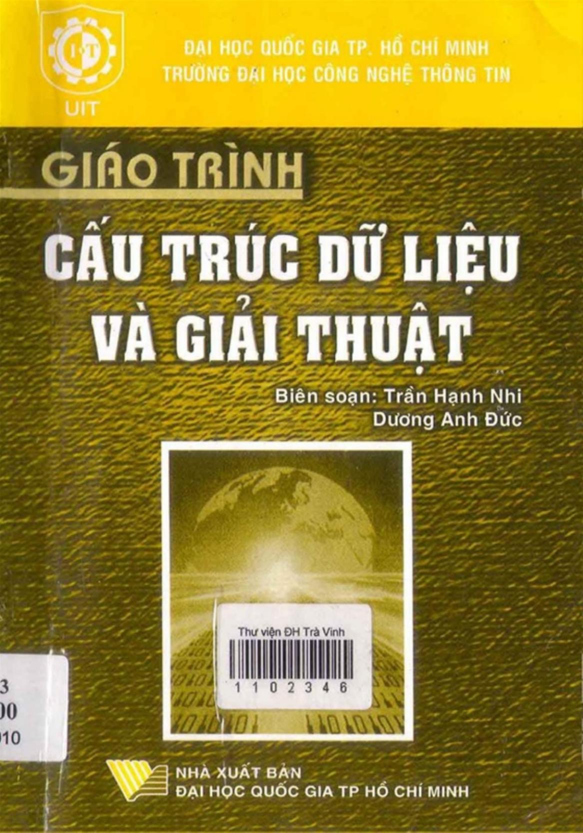 Giáo Trình Cấu Trúc Dữ Liệu Và Giải Thuật