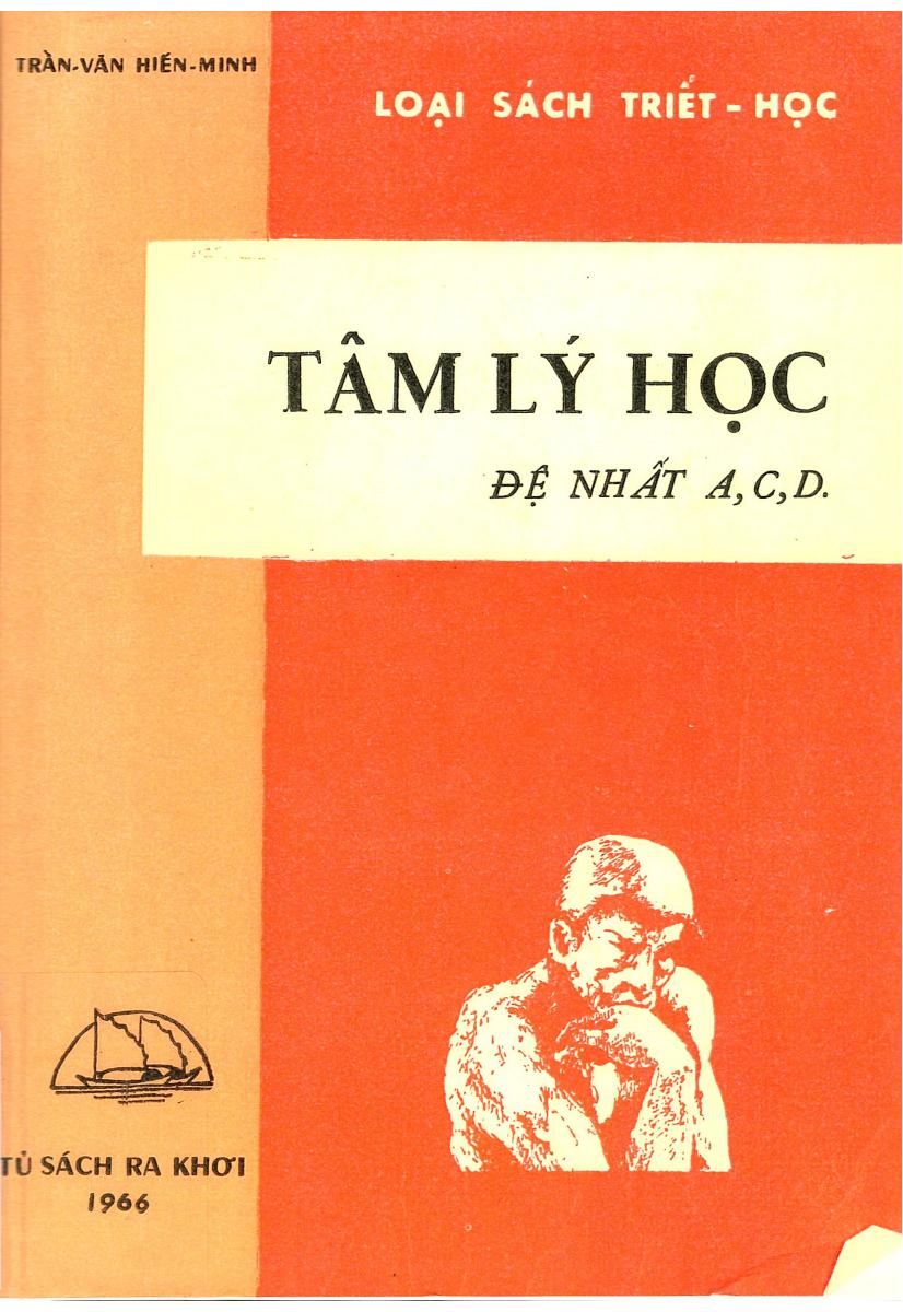 Tâm Lý Học Đệ Nhất A,C,D - Trần Văn Hiến Minh