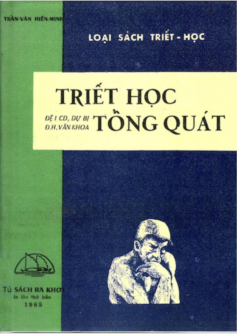 Triết Học Tổng Quát - Trần Văn Hiến Minh