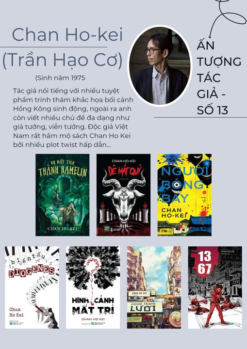 Văn Học Trinh Thám Hồng Kông Và Dấu Ấn Chan Ho Kei