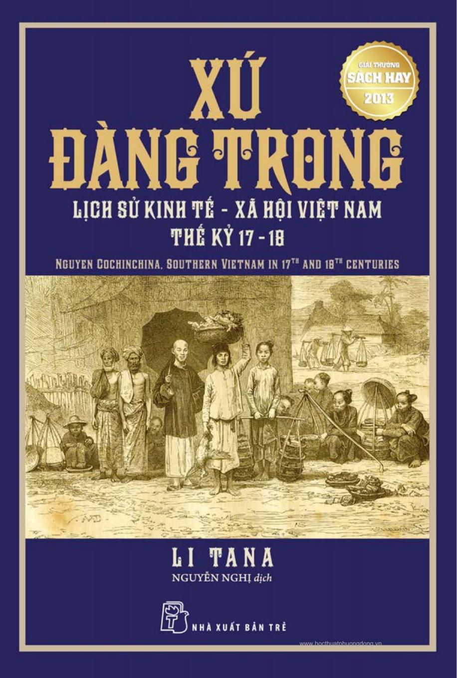 Xứ Đàng Trong - Lịch Sử Kinh Tế Xã Hội Việt Nam Thế Kỷ 17-18