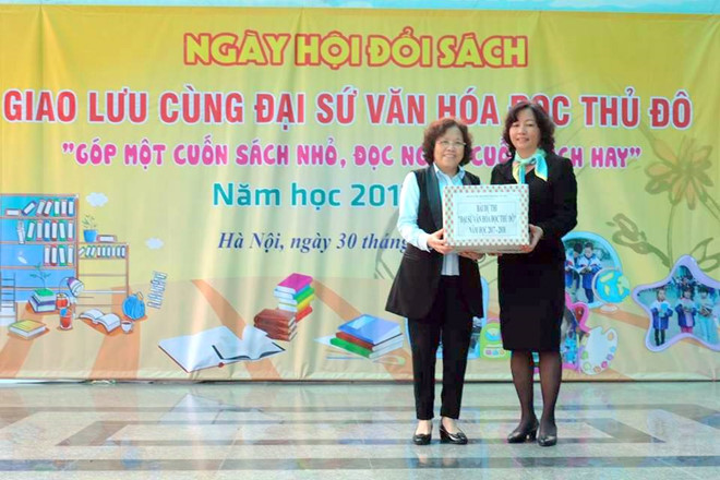 Hang nghin hoc sinh tham gia cuoc tim kiem Dai su Van hoa doc thu do hinh anh 1