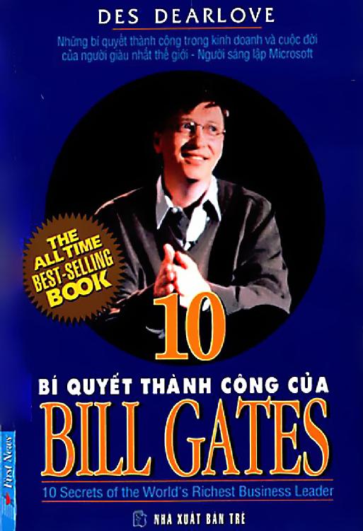 10 Bí Quyết Thành Công Của Bill Gates