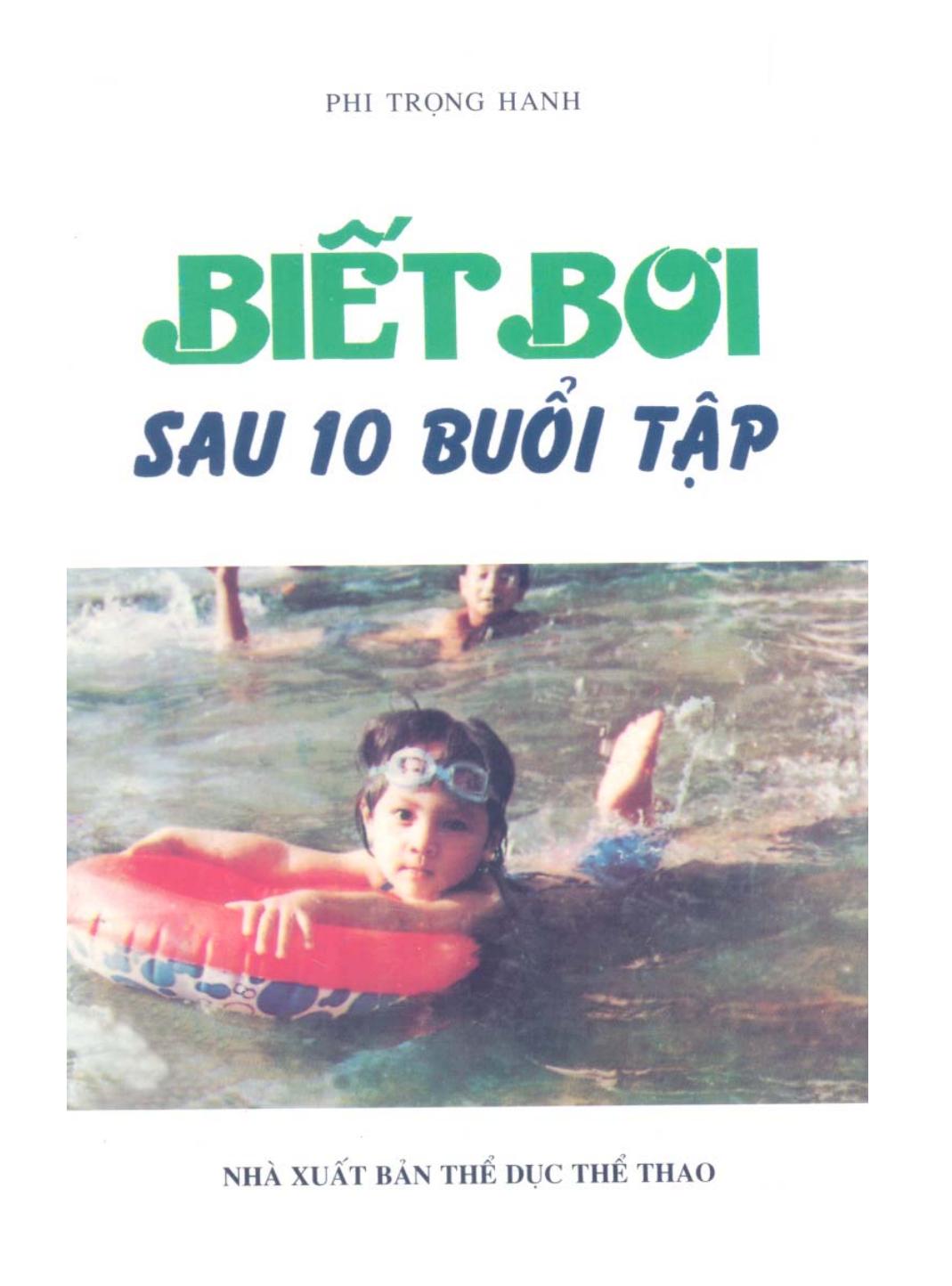 Biết Bơi Sau 10 Buổi Tập