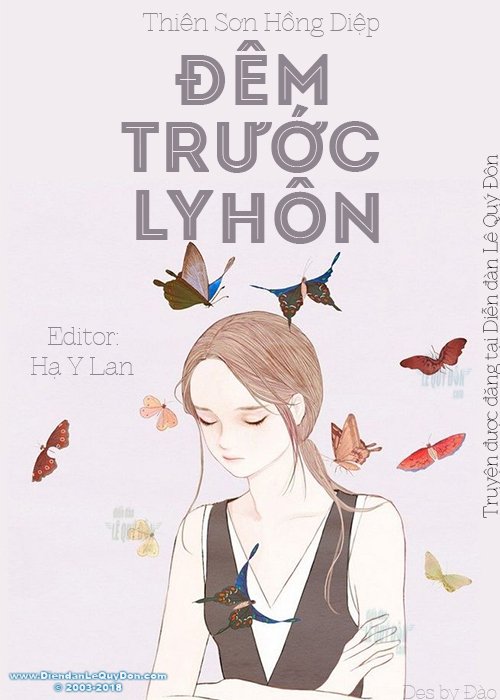 Đêm Trước Ly Hôn - Thiên Sơn Hồng Diệp