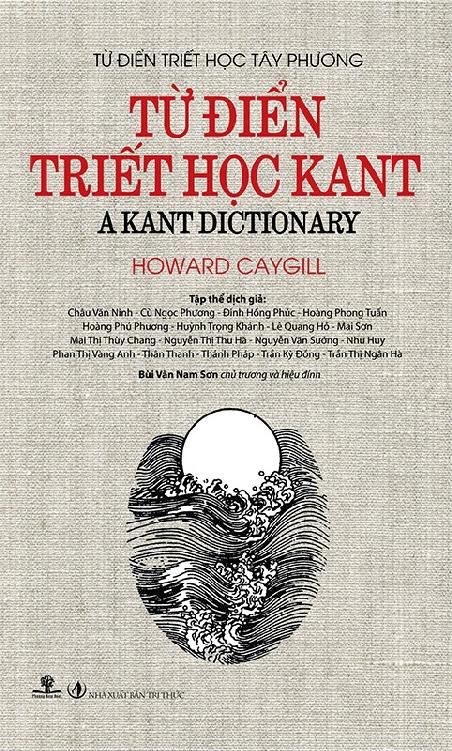 Từ Điển Triết Học Kant - Howard Caygill