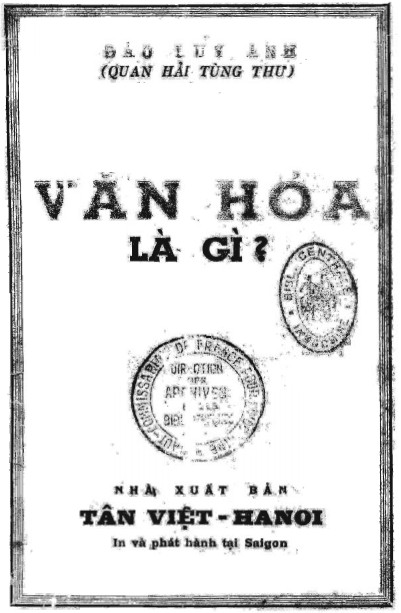 Văn Hóa Là Gì? - Đào Duy Anh