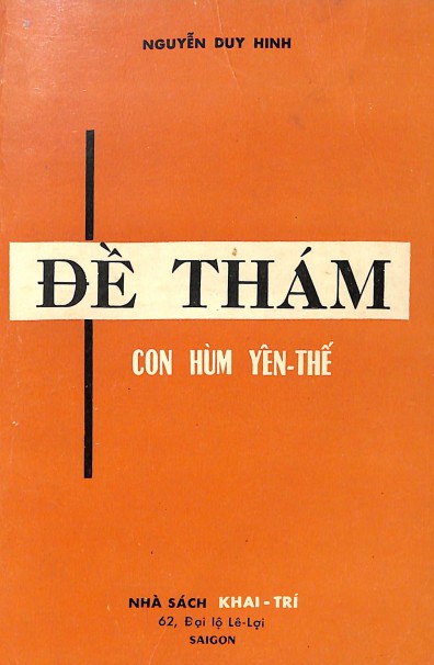 Đề Thám - Con Hùm Yên Thế