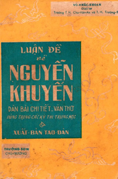 Luận Đề Về Nguyễn Khuyến