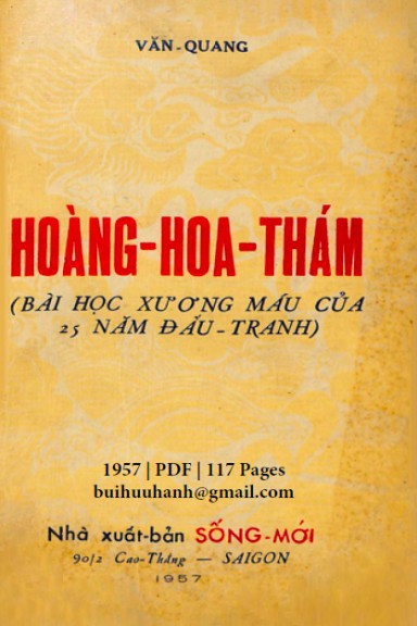 Hoàng Hoa Thám (Bài Học Xương Máu Của 25 Năm Đấu Tranh)