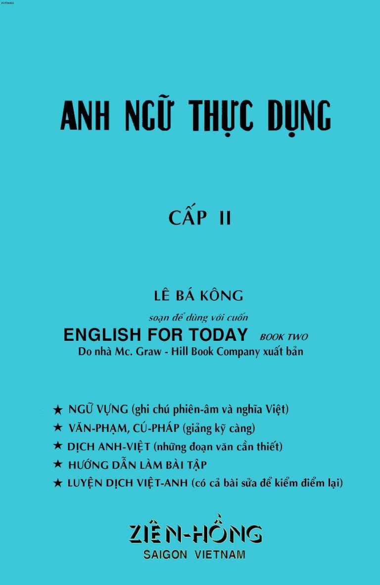 Anh Ngữ Thực Dụng Cấp II