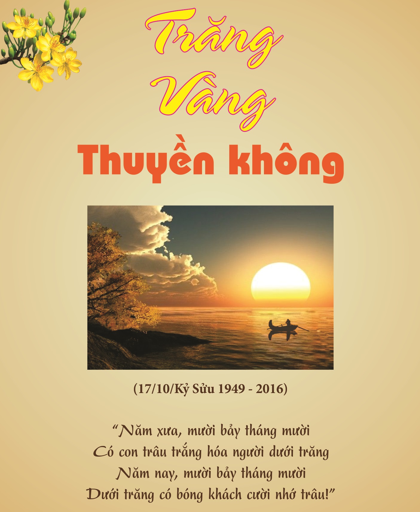 Trăng Vàng Thuyền Không