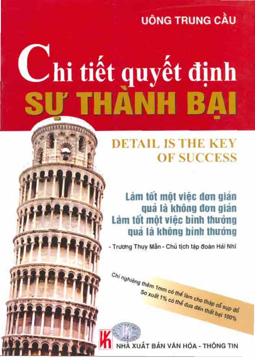 Chi Tiết Quyết Định Sự Thành Bại