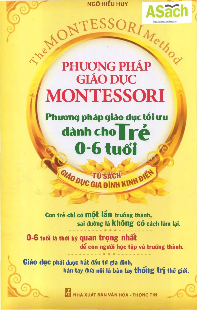 Phương Pháp Giáo Dục Tối Ưu Dành Cho Trẻ 0-6 Tuổi