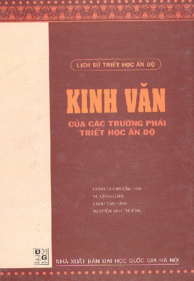 Lịch Sử Triết Học Ấn Độ - Kinh Văn Của Các Trường Phái Triết Học Ấn Độ