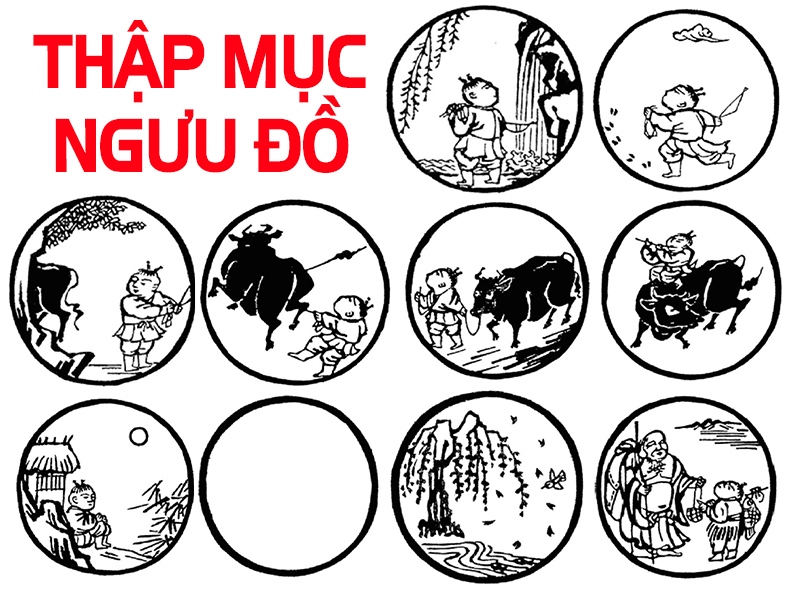 Thập Mục Ngưu Đồ Tụng (Luận Giải)
