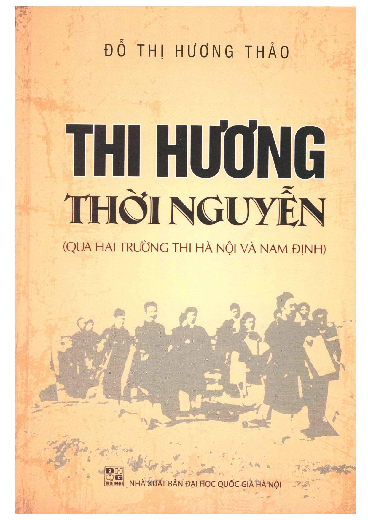 Thi Hương Thời Nguyễn (Qua Hai Trường Thi Hà Nội Và Nam Định)