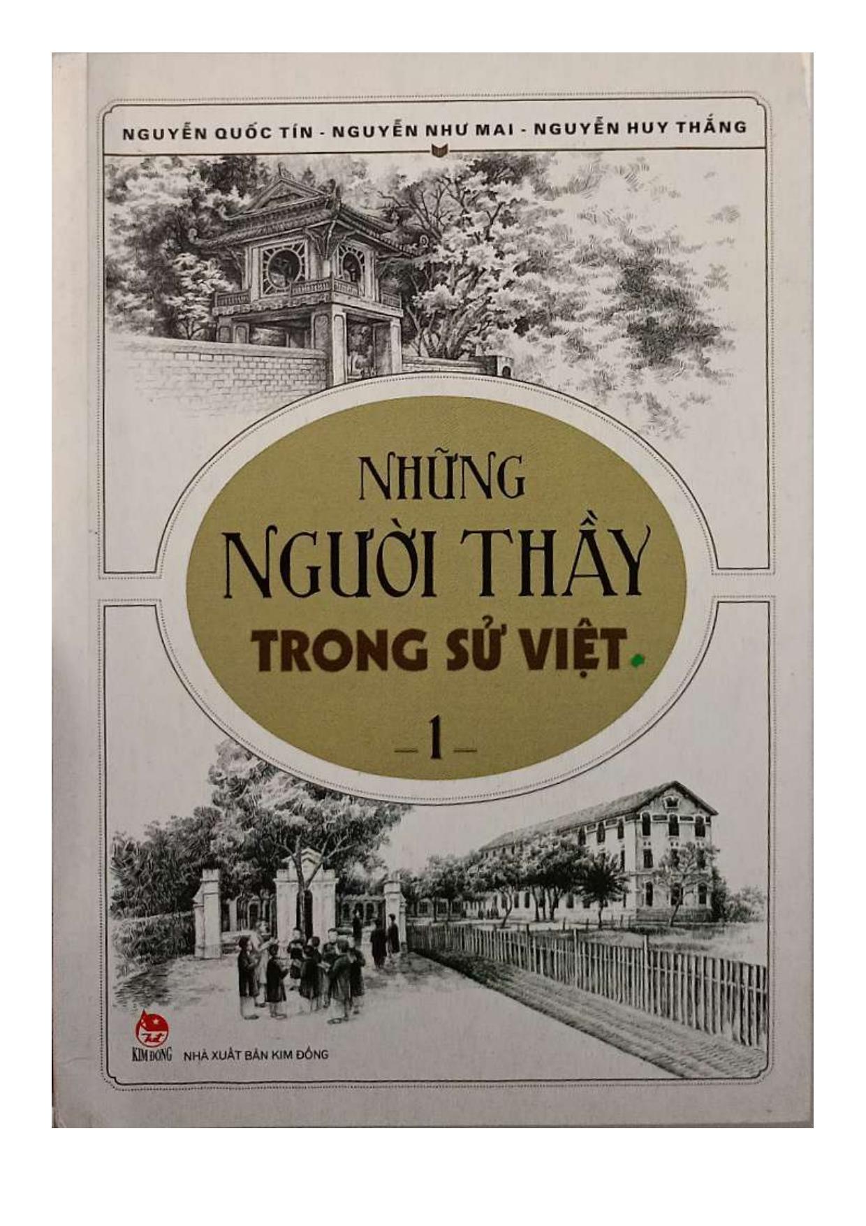 Những Người Thầy Trong Sử Việt (Bộ 2 Tập)