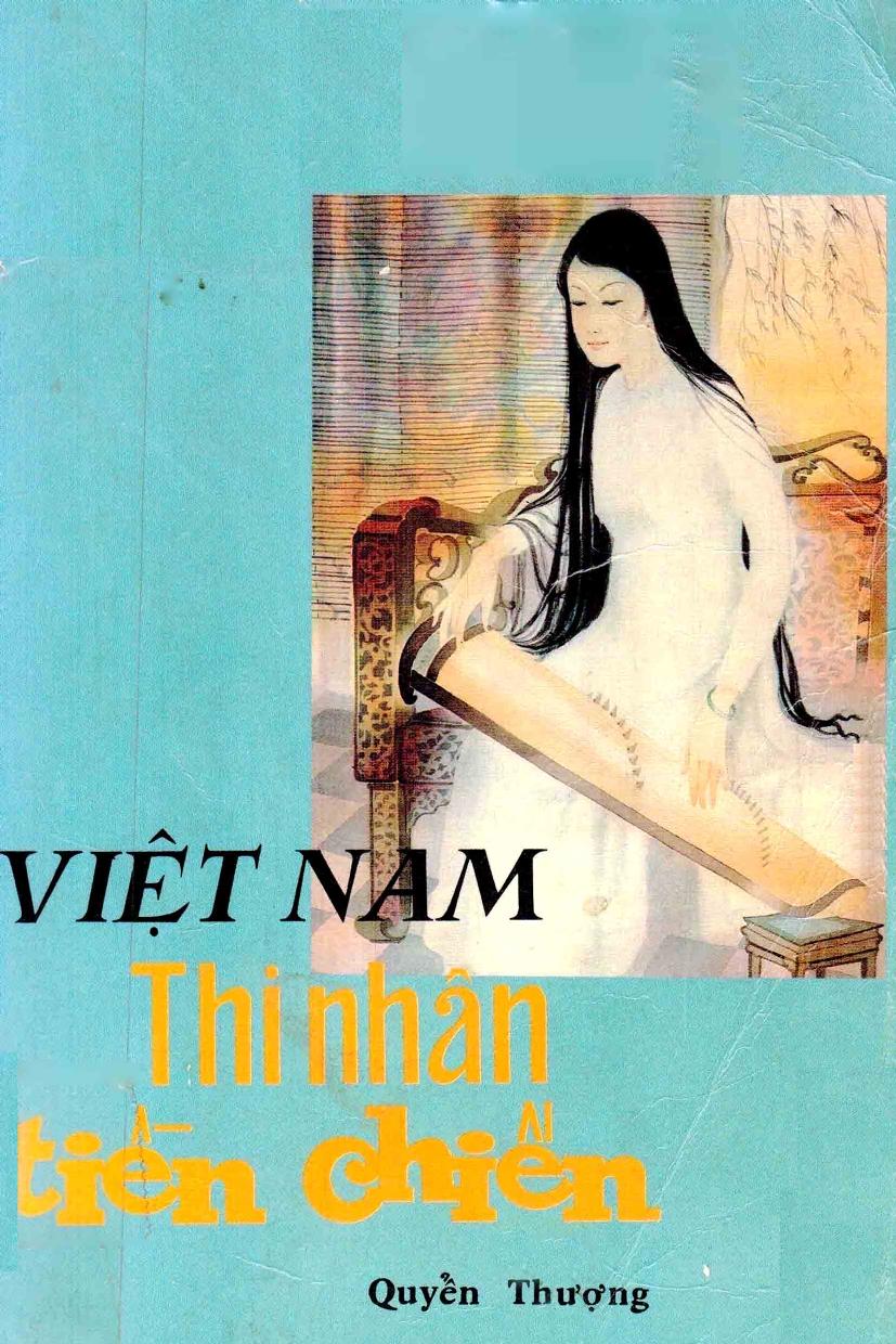 Việt Nam Thi Nhân Tiền Chiến (Bộ 3 Quyển)