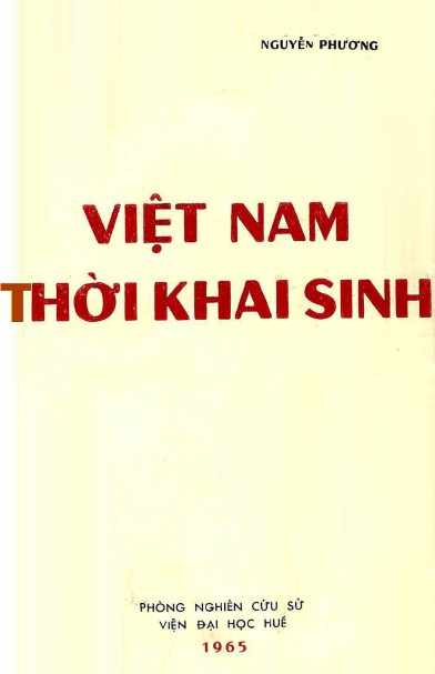 Việt Nam Thời Khai Sinh