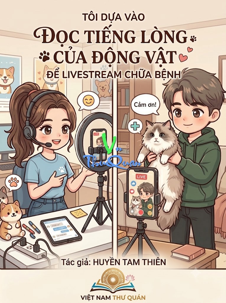 Tôi Dựa Vào Đọc Tiếng Lòng Của Động Vật Để Livestream Chữa Bệnh