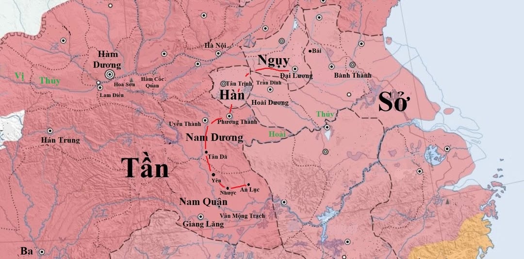 Bản đồ Tần Lại