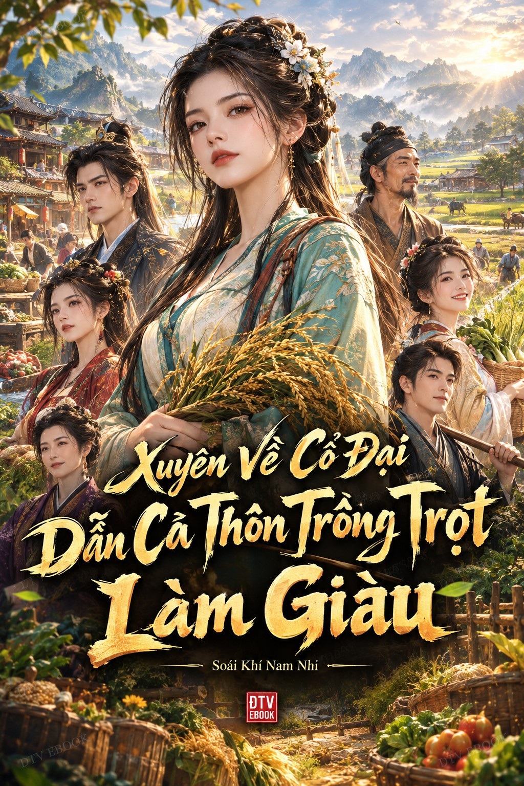 Xuyên Về Cổ Đại Dẫn Cả Thôn Trồng Trọt Làm Giàu - Có Không Gian