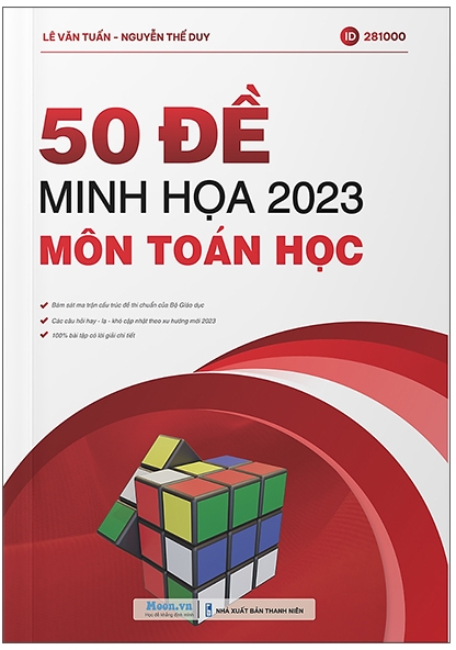 50 Đề Minh Họa 2023 Môn Toán Học