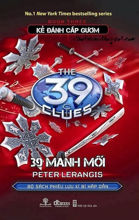 39 Manh Mối tập 3: Kẻ đánh cắp Thanh Gươm - Peter Lerangis