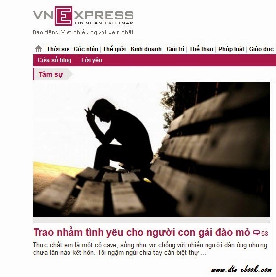 eBook 5000 bài viết chuyên mục Tâm sự - VnExpress full prc, pdf, epub [Bút Ký]